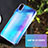 Ultra-thin Transparent Gel Gradient Soft Case for Apple iPhone Xs Blue