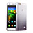 Ultra-thin Transparent Gel Gradient Soft Case for Huawei G Play Mini Gray