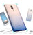 Ultra-thin Transparent Gel Gradient Soft Case for Huawei G10 Blue