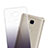 Ultra-thin Transparent Gel Gradient Soft Case for Huawei Honor 5C Black