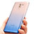 Ultra-thin Transparent Gel Gradient Soft Case for Huawei Honor 6X Blue