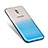 Ultra-thin Transparent Gel Gradient Soft Case for Samsung Galaxy C8 C710F Blue