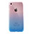 Ultra-thin Transparent Gel Gradient Soft Case G01 for Apple iPhone 7 Blue