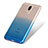 Ultra-thin Transparent Gel Gradient Soft Case G01 for Huawei Maimang 6 Blue