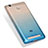 Ultra-thin Transparent Gel Gradient Soft Case G01 for Xiaomi Redmi 3 Pro Blue