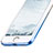 Ultra-thin Transparent Gel Gradient Soft Case with Finger Ring Stand for Apple iPhone 7 Blue