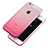 Ultra-thin Transparent Gel Gradient Soft Cover Z01 for Apple iPhone 6S Pink