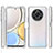 Ultra-thin Transparent Gel Gradient Soft Matte Finish Front and Back Case 360 Degrees Cover for Huawei Honor X9 4G