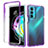 Ultra-thin Transparent Gel Gradient Soft Matte Finish Front and Back Case 360 Degrees Cover for Motorola Moto Edge Lite 5G