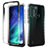 Ultra-thin Transparent Gel Gradient Soft Matte Finish Front and Back Case 360 Degrees Cover for Motorola Moto One Fusion