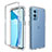 Ultra-thin Transparent Gel Gradient Soft Matte Finish Front and Back Case 360 Degrees Cover for OnePlus 9 5G