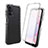 Ultra-thin Transparent Gel Gradient Soft Matte Finish Front and Back Case 360 Degrees Cover for Samsung Galaxy A13 4G