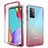 Ultra-thin Transparent Gel Gradient Soft Matte Finish Front and Back Case 360 Degrees Cover for Samsung Galaxy A52s 5G