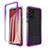 Ultra-thin Transparent Gel Gradient Soft Matte Finish Front and Back Case 360 Degrees Cover for Samsung Galaxy A73 5G Purple