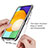 Ultra-thin Transparent Gel Gradient Soft Matte Finish Front and Back Case 360 Degrees Cover for Samsung Galaxy F42 5G