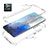 Ultra-thin Transparent Gel Gradient Soft Matte Finish Front and Back Case 360 Degrees Cover for Samsung Galaxy S20