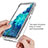 Ultra-thin Transparent Gel Gradient Soft Matte Finish Front and Back Case 360 Degrees Cover for Samsung Galaxy S20 FE 4G