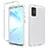 Ultra-thin Transparent Gel Gradient Soft Matte Finish Front and Back Case 360 Degrees Cover for Samsung Galaxy S20 Plus