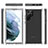 Ultra-thin Transparent Gel Gradient Soft Matte Finish Front and Back Case 360 Degrees Cover for Samsung Galaxy S23 Ultra 5G