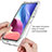 Ultra-thin Transparent Gel Gradient Soft Matte Finish Front and Back Case 360 Degrees Cover for Xiaomi Mi 11i 5G