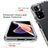 Ultra-thin Transparent Gel Gradient Soft Matte Finish Front and Back Case 360 Degrees Cover for Xiaomi Mi 11i 5G (2022)