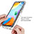 Ultra-thin Transparent Gel Gradient Soft Matte Finish Front and Back Case 360 Degrees Cover for Xiaomi Redmi 10 India