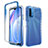 Ultra-thin Transparent Gel Gradient Soft Matte Finish Front and Back Case 360 Degrees Cover for Xiaomi Redmi 9 Power