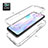 Ultra-thin Transparent Gel Gradient Soft Matte Finish Front and Back Case 360 Degrees Cover for Xiaomi Redmi 9AT