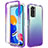 Ultra-thin Transparent Gel Gradient Soft Matte Finish Front and Back Case 360 Degrees Cover for Xiaomi Redmi Note 11 Pro 4G