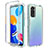 Ultra-thin Transparent Gel Gradient Soft Matte Finish Front and Back Case 360 Degrees Cover for Xiaomi Redmi Note 11 Pro 5G