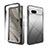 Ultra-thin Transparent Gel Gradient Soft Matte Finish Front and Back Case 360 Degrees Cover JX1 for Google Pixel 7a 5G