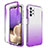 Ultra-thin Transparent Gel Gradient Soft Matte Finish Front and Back Case 360 Degrees Cover JX1 for Samsung Galaxy A32 4G