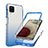 Ultra-thin Transparent Gel Gradient Soft Matte Finish Front and Back Case 360 Degrees Cover JX1 for Samsung Galaxy F12