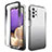 Ultra-thin Transparent Gel Gradient Soft Matte Finish Front and Back Case 360 Degrees Cover JX1 for Samsung Galaxy M32 5G