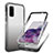 Ultra-thin Transparent Gel Gradient Soft Matte Finish Front and Back Case 360 Degrees Cover JX1 for Samsung Galaxy S20