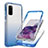 Ultra-thin Transparent Gel Gradient Soft Matte Finish Front and Back Case 360 Degrees Cover JX1 for Samsung Galaxy S20 5G