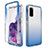 Ultra-thin Transparent Gel Gradient Soft Matte Finish Front and Back Case 360 Degrees Cover JX1 for Samsung Galaxy S20
