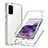 Ultra-thin Transparent Gel Gradient Soft Matte Finish Front and Back Case 360 Degrees Cover JX1 for Samsung Galaxy S20 Plus