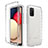 Ultra-thin Transparent Gel Gradient Soft Matte Finish Front and Back Case 360 Degrees Cover JX4 for Samsung Galaxy A02s