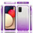 Ultra-thin Transparent Gel Gradient Soft Matte Finish Front and Back Case 360 Degrees Cover JX4 for Samsung Galaxy M02s