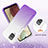 Ultra-thin Transparent Gel Gradient Soft Matte Finish Front and Back Case 360 Degrees Cover YB2 for Samsung Galaxy F12