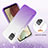 Ultra-thin Transparent Gel Gradient Soft Matte Finish Front and Back Case 360 Degrees Cover YB2 for Samsung Galaxy M12