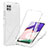 Ultra-thin Transparent Gel Gradient Soft Matte Finish Front and Back Case 360 Degrees Cover ZJ1 for Samsung Galaxy A22s 5G