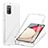 Ultra-thin Transparent Gel Gradient Soft Matte Finish Front and Back Case 360 Degrees Cover ZJ1 for Samsung Galaxy M02s