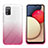 Ultra-thin Transparent Gel Gradient Soft Matte Finish Front and Back Case 360 Degrees Cover ZJ2 for Samsung Galaxy M02s