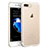 Ultra-thin Transparent Gel Soft Case with Finger Ring Stand for Apple iPhone 8 Plus Clear