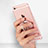 Ultra-thin Transparent Gel Soft Case with Finger Ring Stand for Apple iPhone 8 Plus Clear