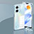 Ultra-thin Transparent Gel Soft Case with Screen Protector for Huawei Honor X7a Clear