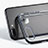 Ultra-thin Transparent Gel Soft Case with Stand for Apple iPhone 7 Plus Gray