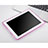 Ultra-thin Transparent Gel Soft Cover for Apple iPad 3 Pink